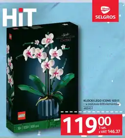 Selgros Klocki LEGO Icons 10311 oferta