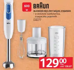 Selgros Braun Blender Ręczny oferta