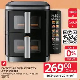 Selgros Frytownica Beztłuszczowa AF901 Webber oferta