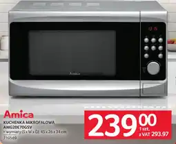 Selgros Kuchenka mikrofalowa Amica oferta