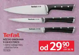 Selgros Tefal NÓŻ DO OBIERANIA 9 CM ICE FORCE oferta