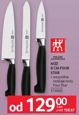 Selgros NOŻ 8 CM FOUR STAR oferta