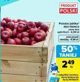 Carrefour Polskie jabłka Red Prince oferta