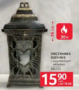 Selgros Znicz Ramka Duża 90 G oferta