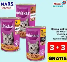 Carrefour Karma mokra dla kota Whiskas oferta