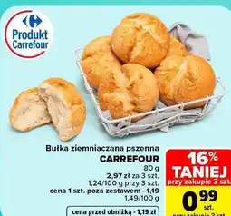 Carrefour Market Bułka ziemniaczana pszenna CARREFOUR oferta