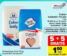 Carrefour Cukier biały Diamant, Polski Cukier oferta