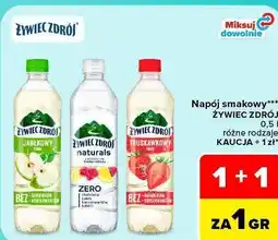 Carrefour Market Napój smakowy Żywiec Zdrój oferta