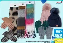 Carrefour Akcesoria tekstylne, czapki, szaliki, rękawiczki - różne rodzaje oferta