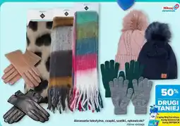 Carrefour Market Akcesoria tekstylne, czapki, szaliki, rękawiczki, różne rodzaje oferta