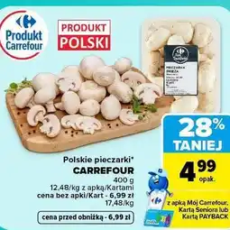 Carrefour Polskie pieczarki CARREFOUR oferta