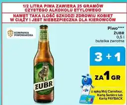 Carrefour Piwo Żubr oferta