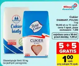 Carrefour Market Cukier biały Diamant, Polski Cukier oferta
