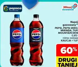 Carrefour Napój gazowany Pepsi, Pepsi Zero, Mirinda, 7UP, Mountain Dew oferta