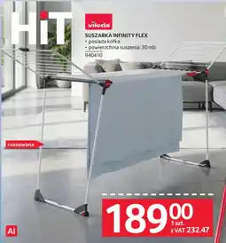 Selgros Suszarka Infinity Flex Vileda oferta