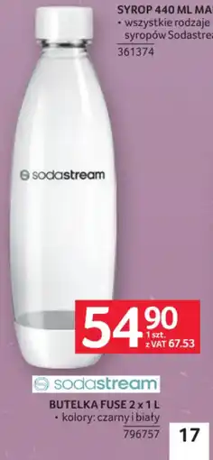 Selgros Butelka Fuse Sodastream oferta