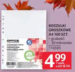 Selgros Koszulki groszkowe A4 oferta