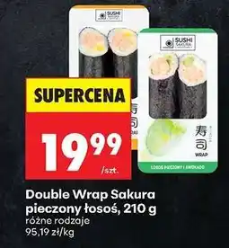Biedronka Double Wrap Sakura pieczony łosoś, 210 g oferta