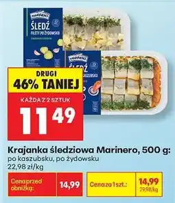 Biedronka Krajanka śledziowa Marinero, 500 g oferta