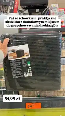 Biedronka Puf ze schowkiem Smukee Home oferta