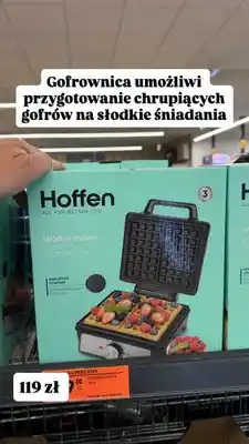 Biedronka Gofrownica Hoffen 1600W oferta