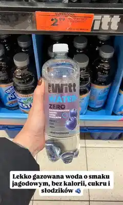 Biedronka Woda lekko gazowana Dr Witt Sparkling Water+ Zero jagoda oferta