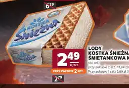 Stokrotka Lody Kostka Śnieżna śmietankowa oferta