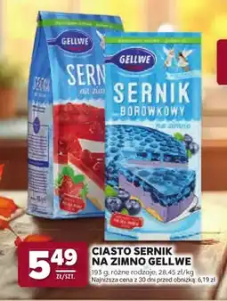Stokrotka Ciasto sernik na zimno Gellwe oferta
