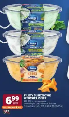 Stokrotka Filety śledziowe w sosie Lisner oferta
