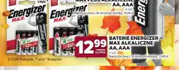 Stokrotka Baterie Energizer Max alkaliczne Aa oferta
