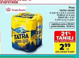 Carrefour Piwo Tatra 4-pak oferta