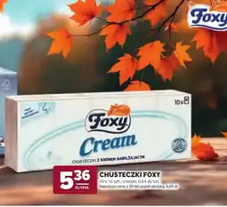 Stokrotka Chusteczki Foxy Cream 10-pak oferta