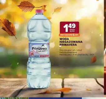 Woda niegazowana Primavera