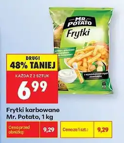Biedronka Frytki karbowane Mr. Potato 1 kg oferta
