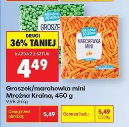 Biedronka Groszek/ marchewka mini Mroźna Kraina, 450 g oferta