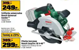OBI Szlifierka uniwersalna Bosch Universal Sander oferta