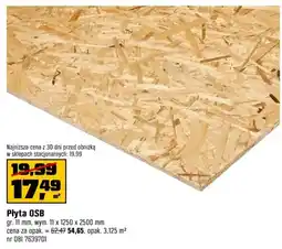 OBI Płyta OSB oferta