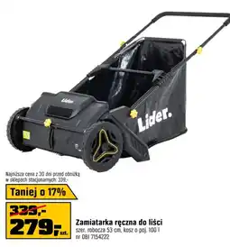 OBI Zamiatarka ręczna do liści Lider oferta