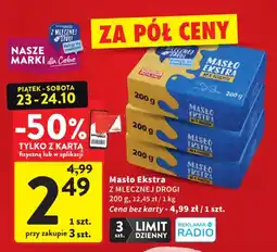 Intermarche Masło Ekstra Z MLECZNEJ DROGI oferta