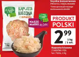 Intermarche Kapusta kiszona z marchewka Z Sadów i Pół oferta
