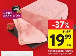Intermarche Szyńka konserwowa PROSTO Z WĘDLINIARNI oferta