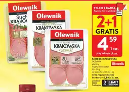 Intermarche Kiełbasa krakowska Olewnik oferta