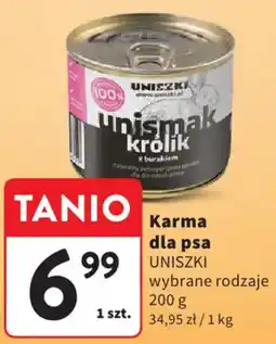 Intermarche Karma dla psa uniszki oferta