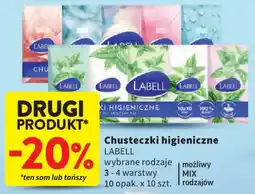 Intermarche Chusteczki higieniczne Labell oferta
