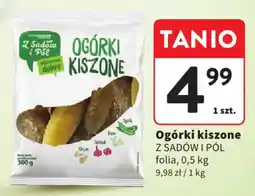 Intermarche Ogórki kiszone Z Sadów i Pół oferta