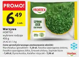 Intermarche Szpinak liście Hortex oferta