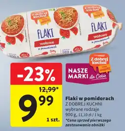 Intermarche Flaki w pomidorach Z DOBREJ KUCHNI oferta