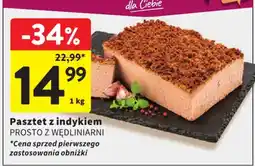 Intermarche Pasztet z indykiem PROSTO Z WĘDLINIARNI oferta