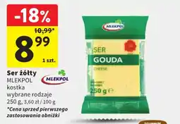 Intermarche Ser żółty MLEKPOL oferta
