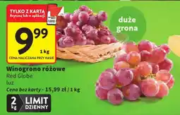 Intermarche Winogrono rózowe Red Globe luz oferta